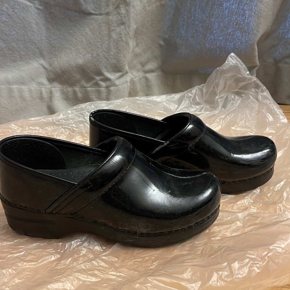 Dansko Black Clogs